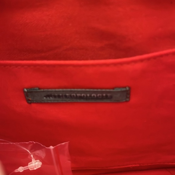 Anthropologie Fiona Bag Red Patterned Women's Bag - Picture 8 of 9